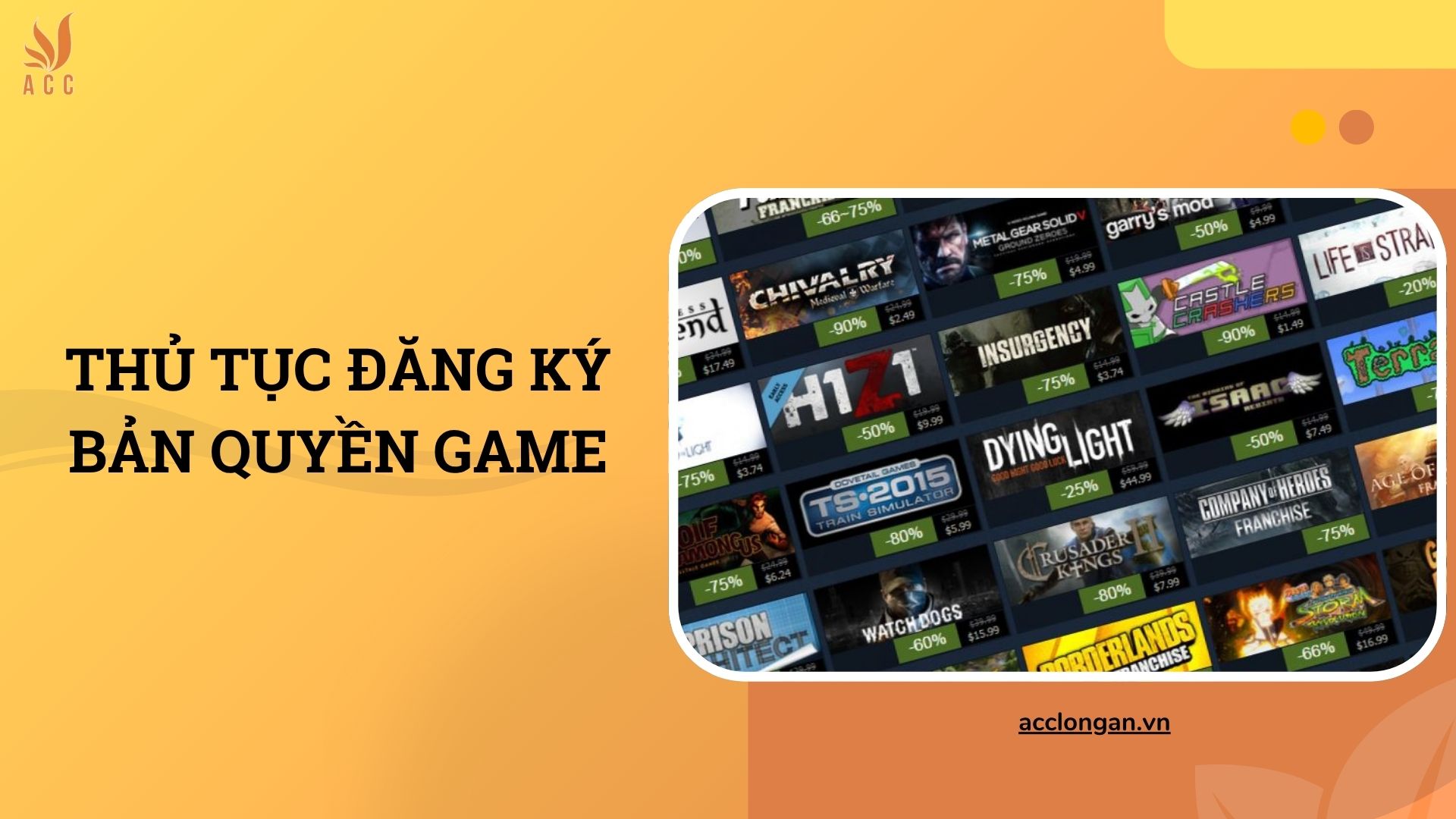 Thủ tục đăng ký bản quyền game