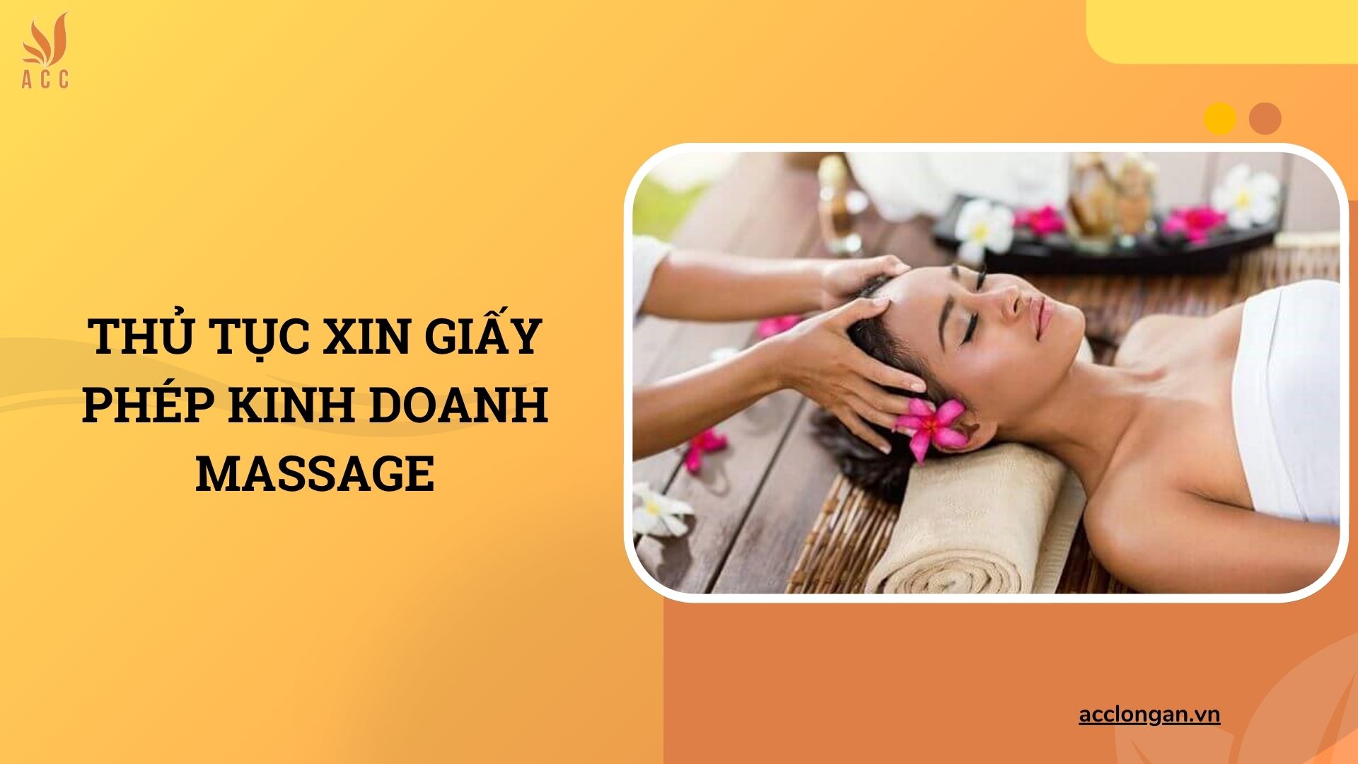 Thủ tục xin giấy phép kinh doanh massage