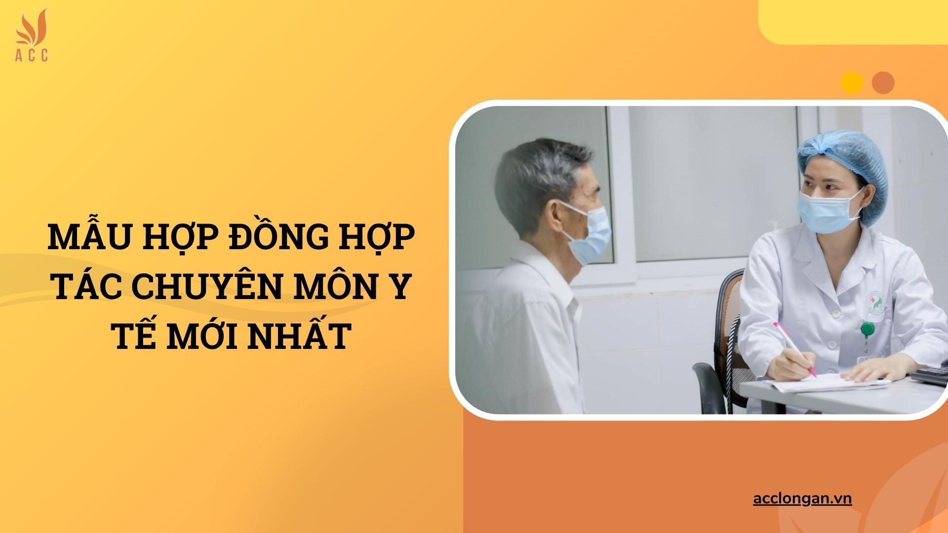 Mẫu hợp đồng hợp tác chuyên môn y tế mới nhất