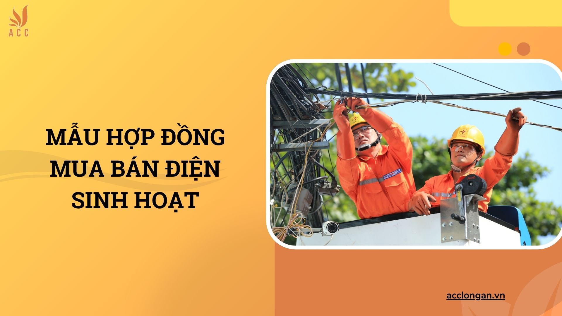 Mẫu hợp đồng mua bán điện sinh hoạt
