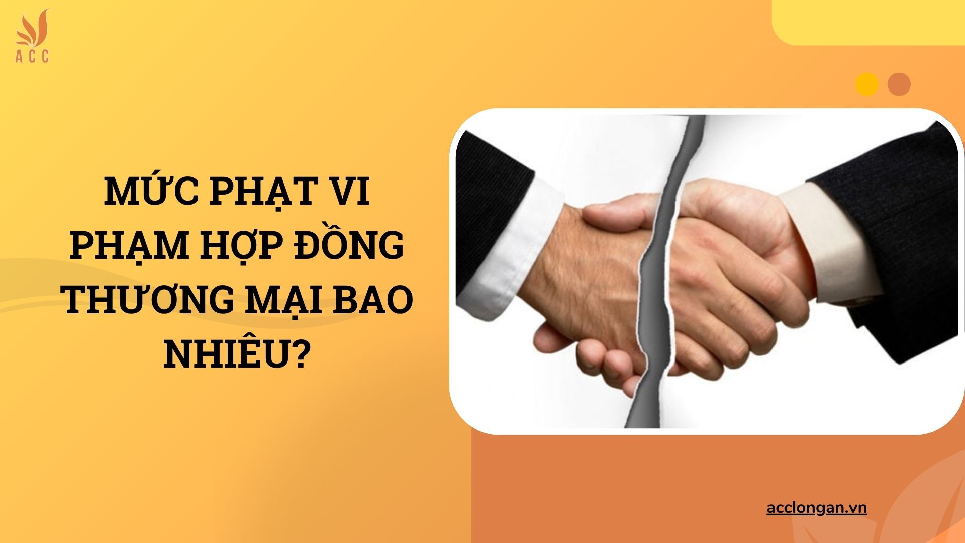 Mức phạt vi phạm hợp đồng thương mại bao nhiêu?