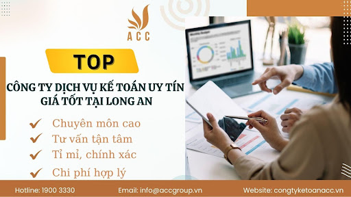 Top 10 công ty dịch vụ kế toán uy tín giá tốt tại Long An