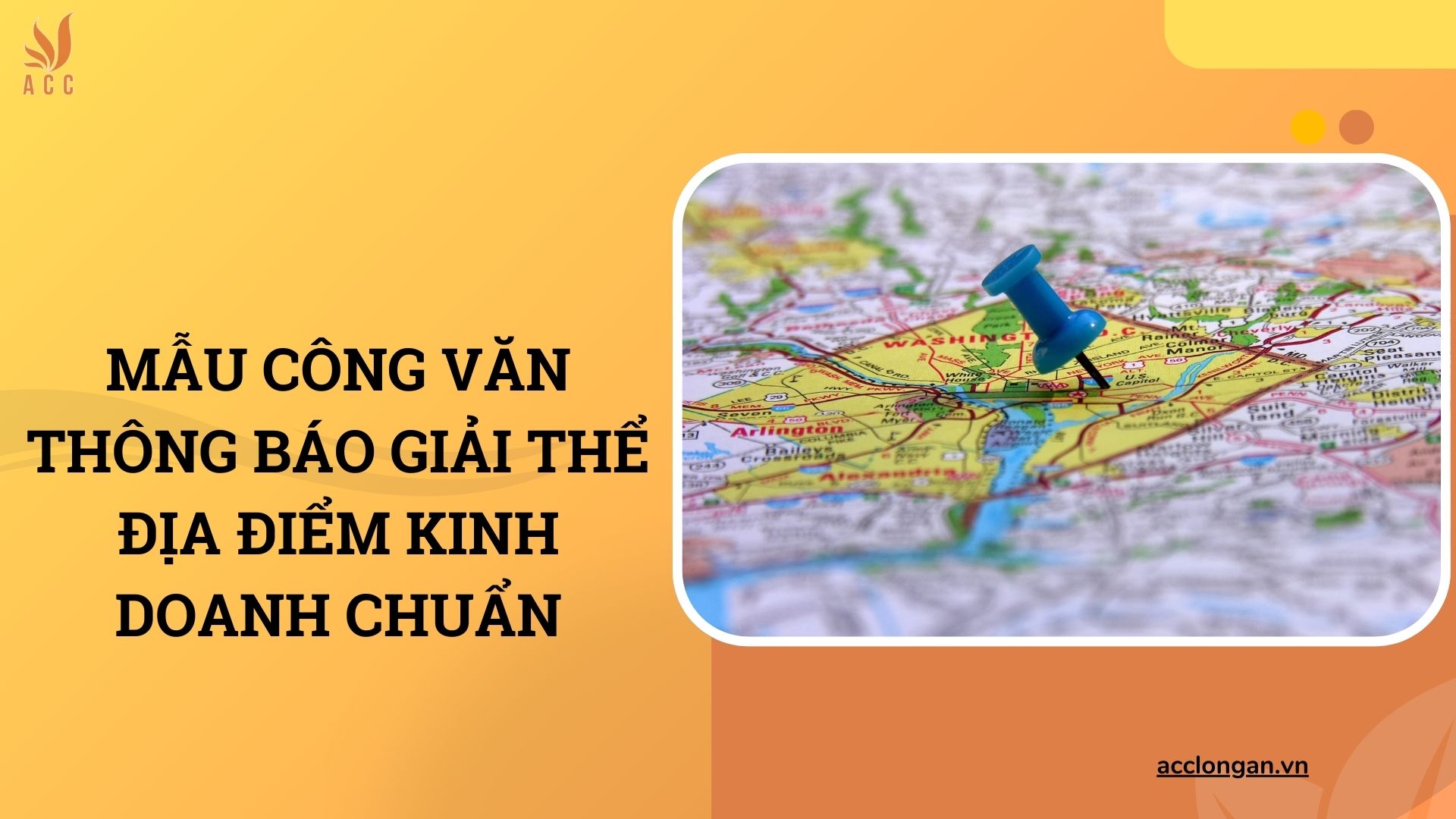 Mẫu công văn thông báo giải thể địa điểm kinh doanh chuẩn