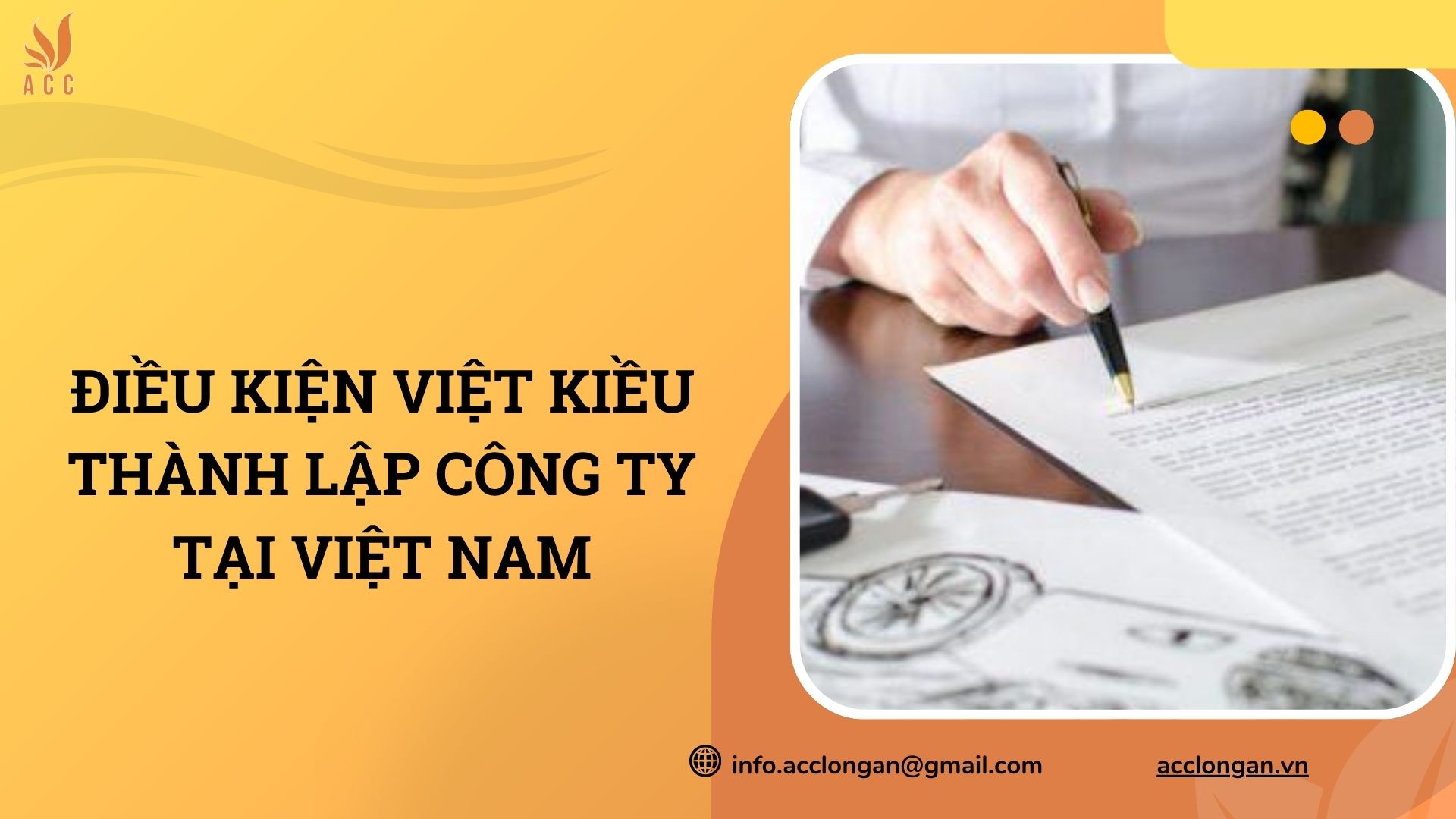 Điều kiện Việt kiều thành lập công ty tại Việt Nam