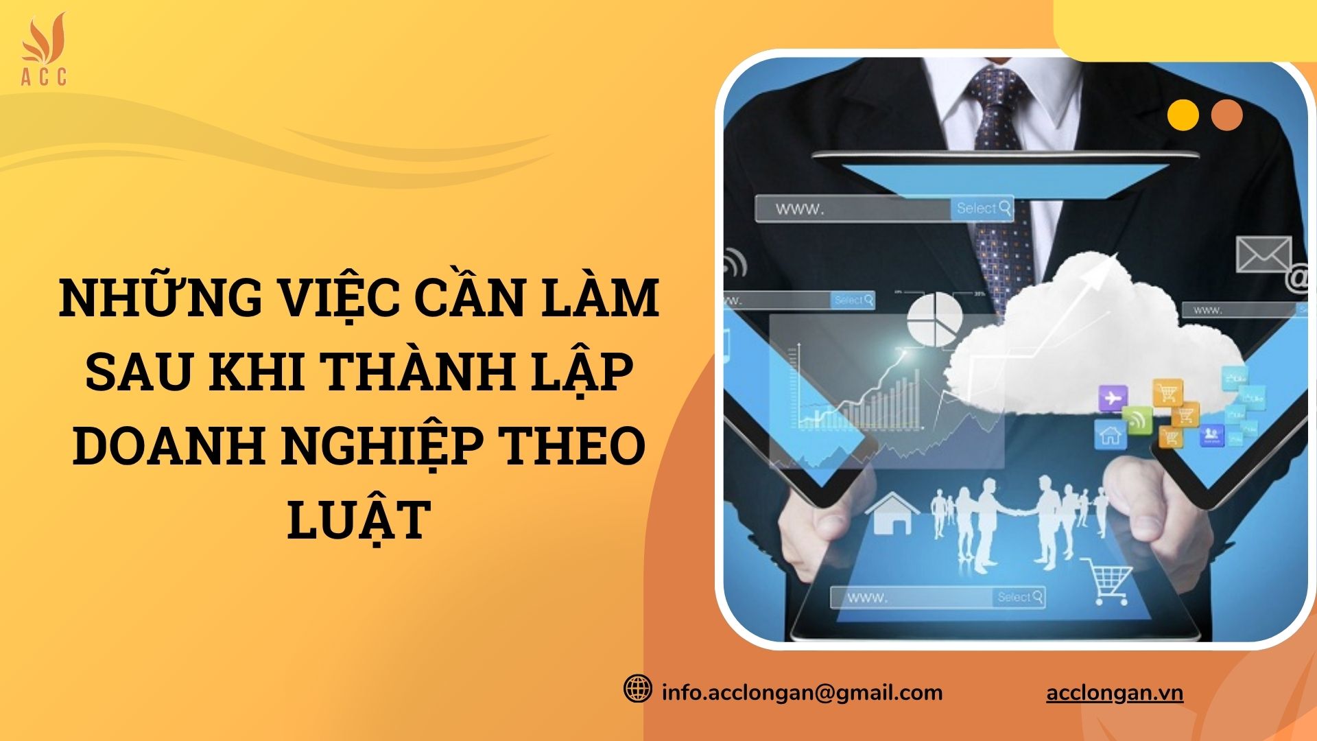 Những việc cần làm sau khi thành lập doanh nghiệp theo luật