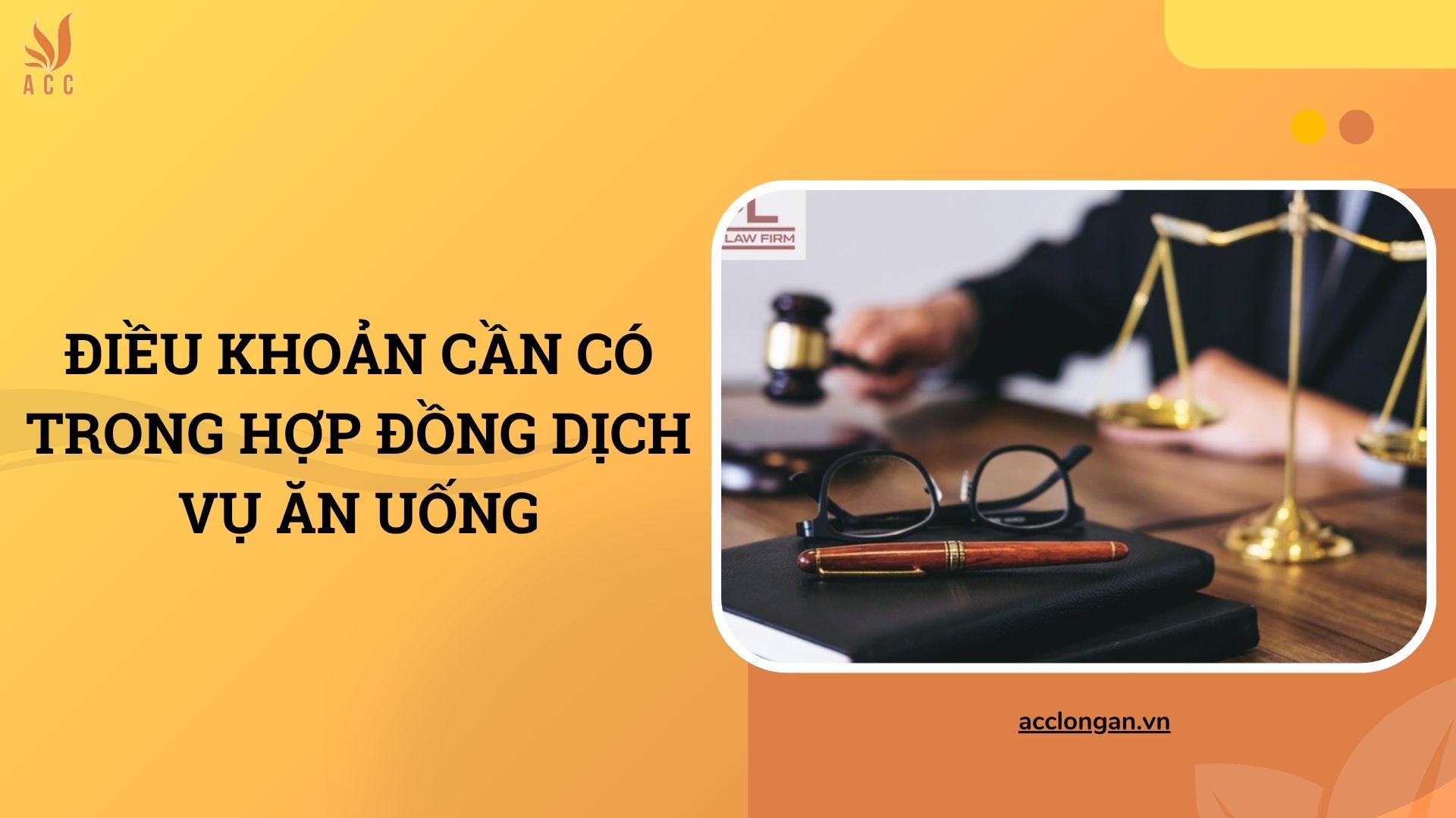 Điều khoản cần có trong hợp đồng dịch vụ ăn uống