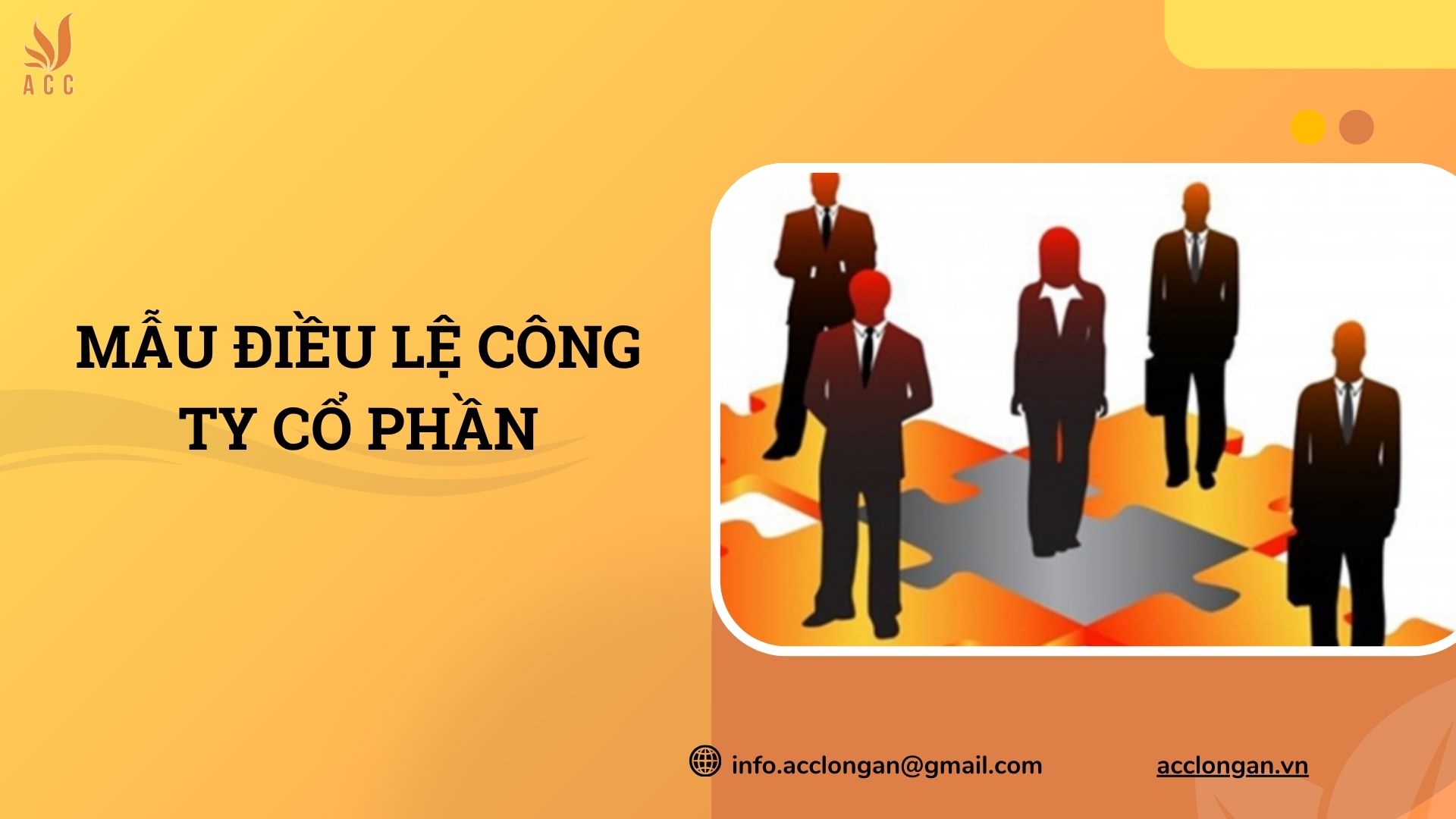 Mẫu điều lệ công ty cổ phần