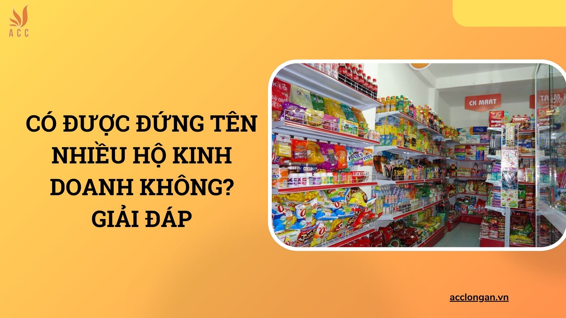 Có được đứng tên nhiều hộ kinh doanh không? Giải đáp