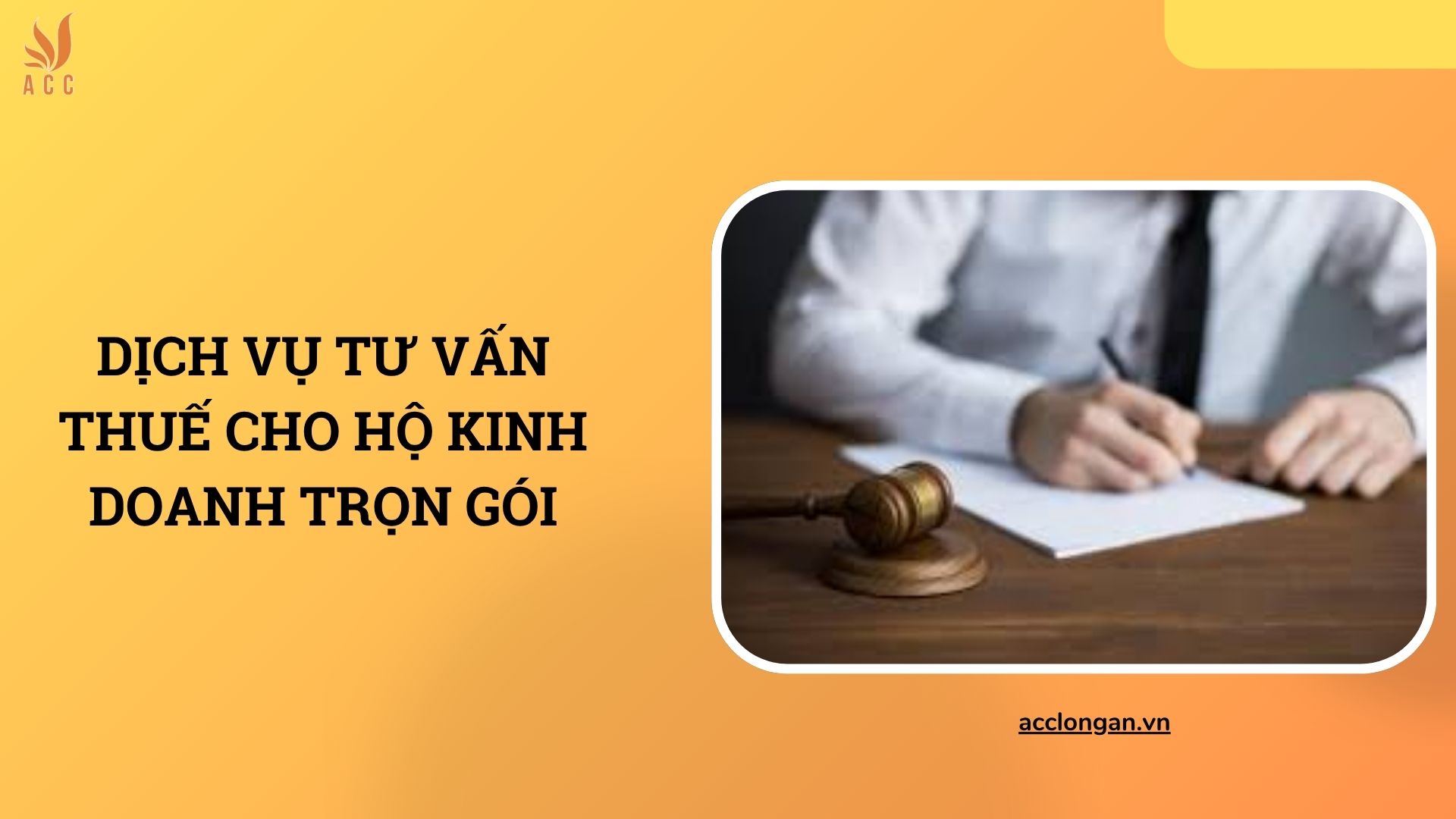 Dịch vụ tư vấn thuế cho hộ kinh doanh trọn gói