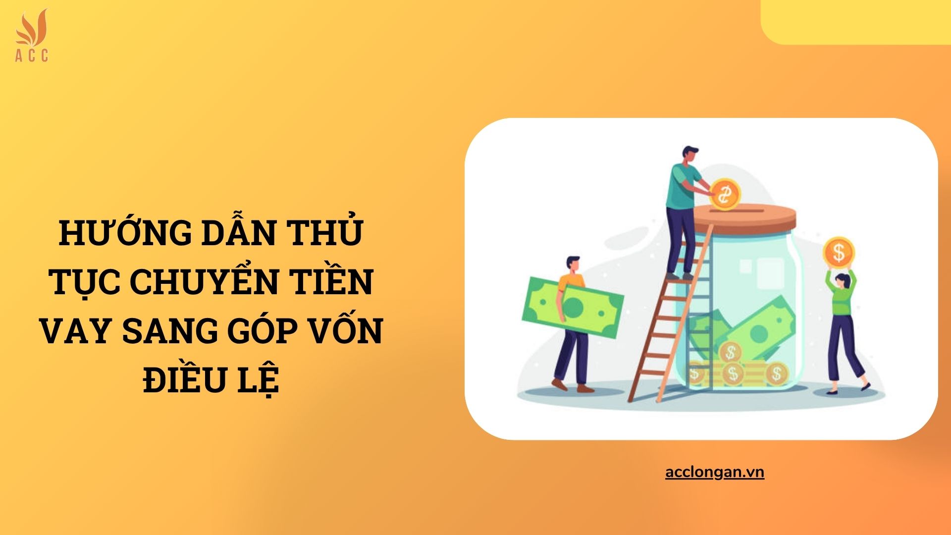 Hướng dẫn thủ tục chuyển tiền vay sang góp vốn điều lệ