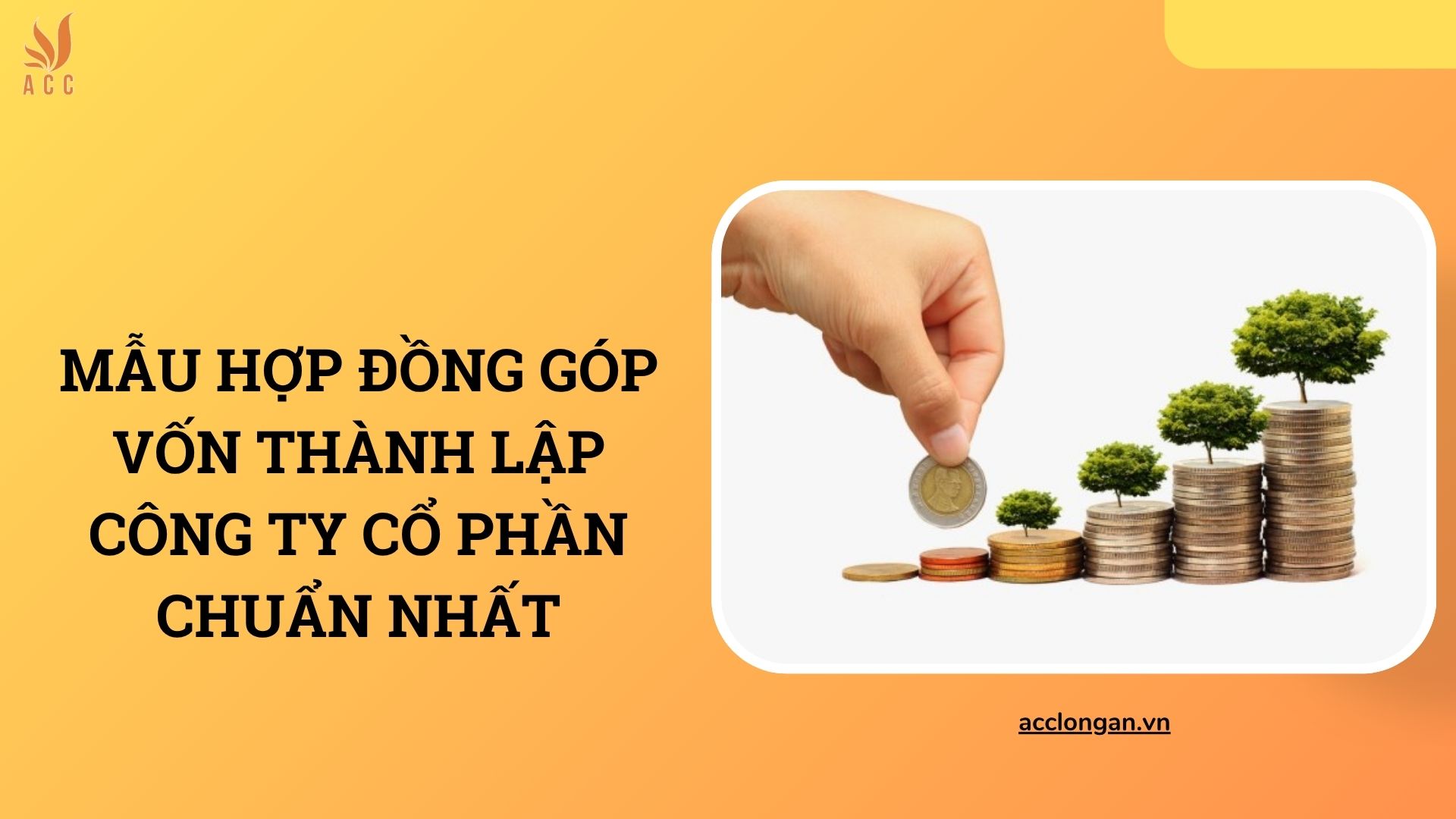 Mẫu hợp đồng góp vốn thành lập công ty cổ phần chuẩn nhất