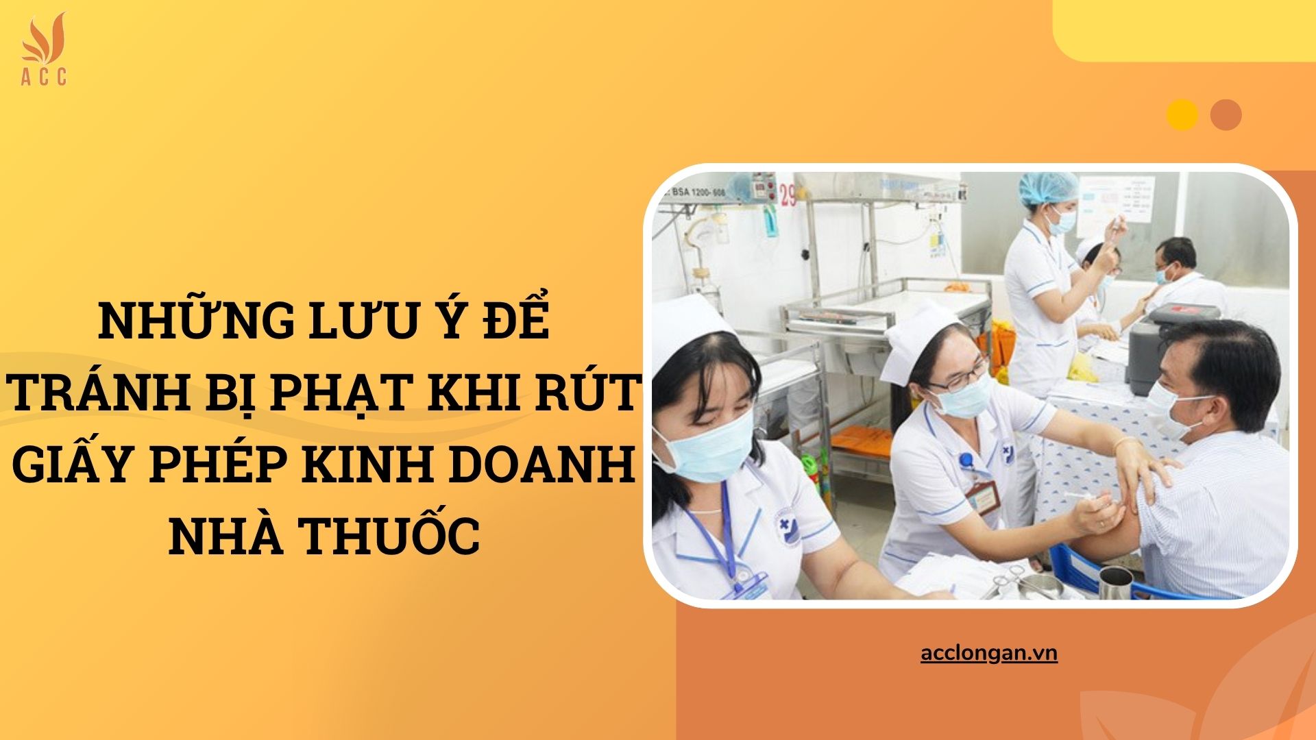 Những lưu ý để tránh bị phạt khi rút giấy phép kinh doanh nhà thuốc
