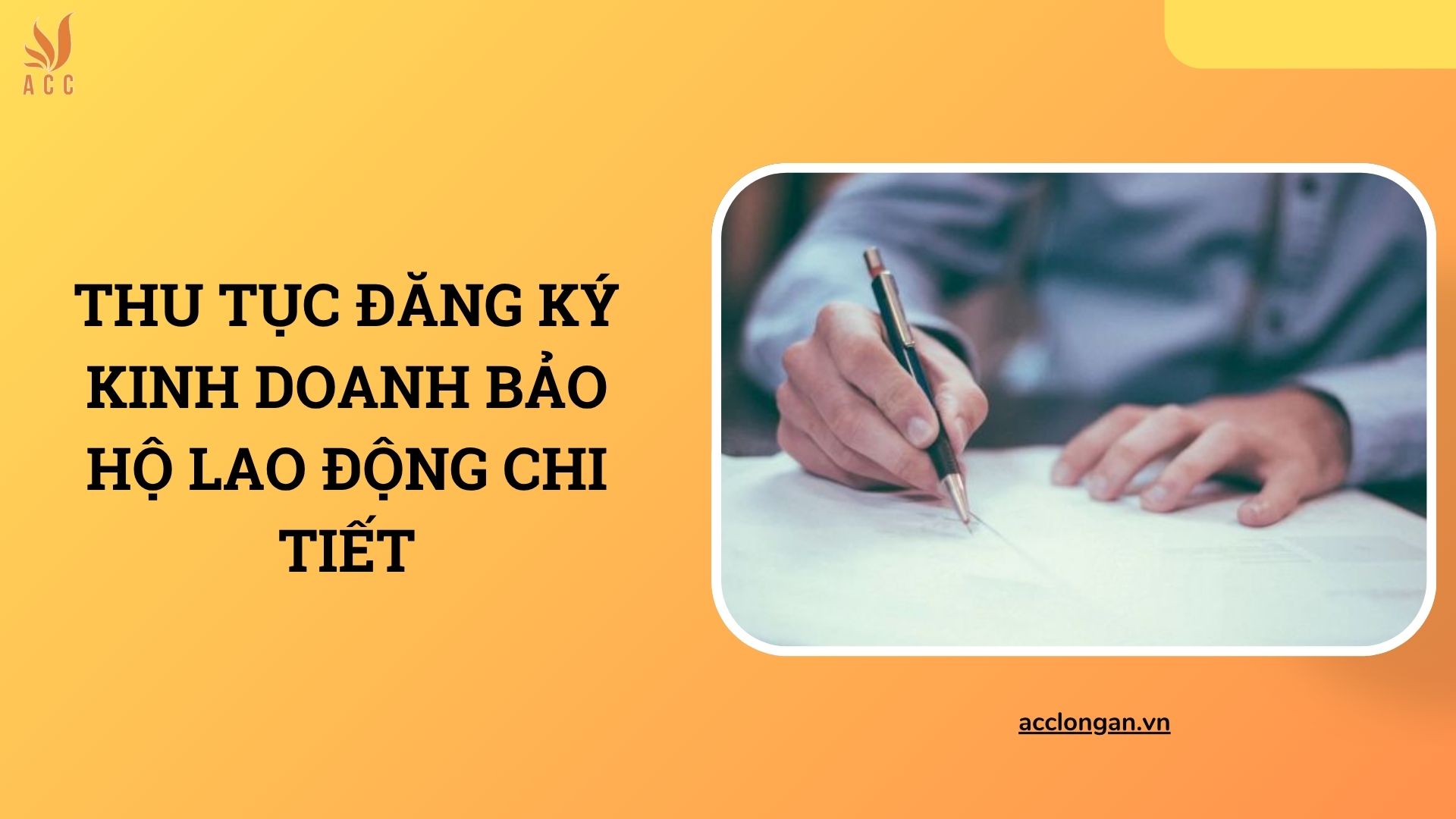 Thu tục đăng ký kinh doanh bảo hộ lao động chi tiết