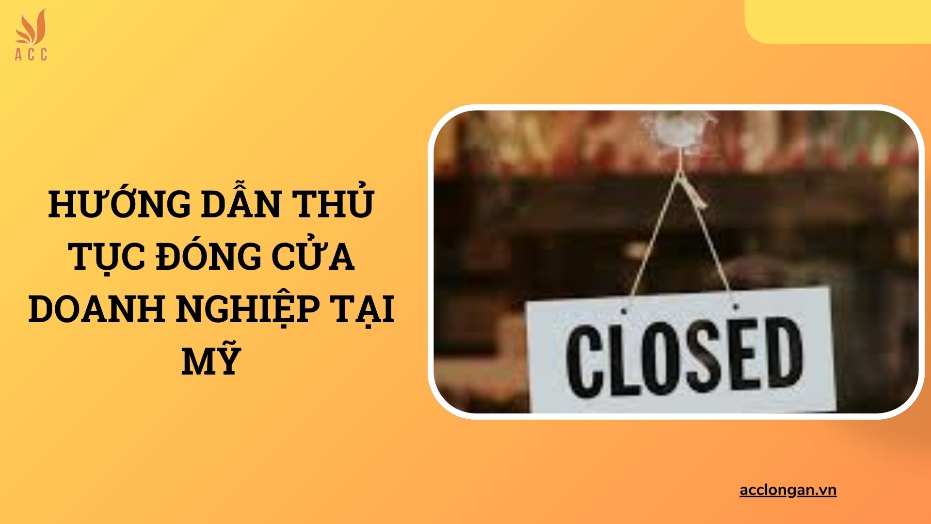 Hướng dẫn thủ tục đóng cửa doanh nghiệp tại Mỹ