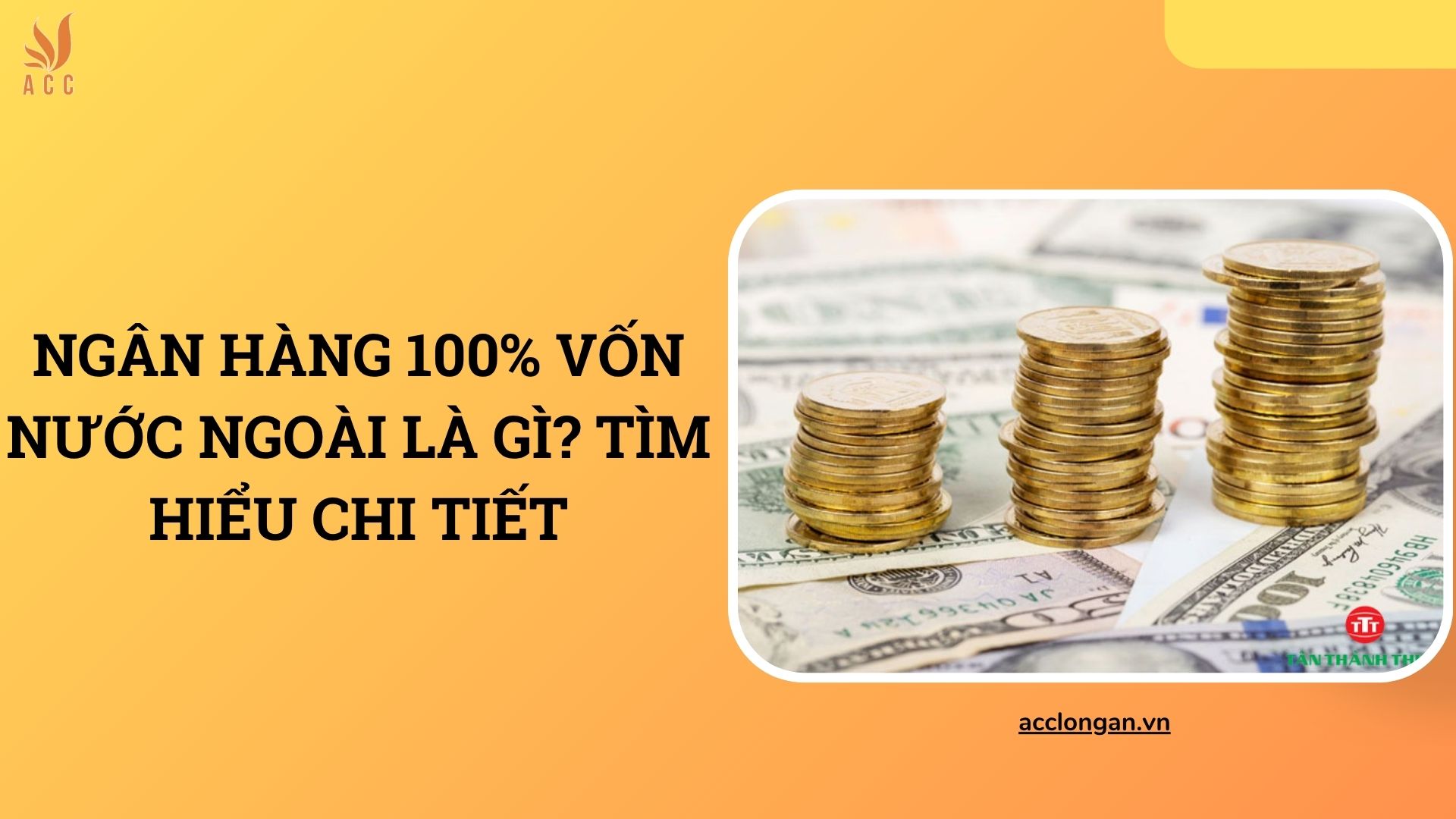 Ngân hàng 100% vốn nước ngoài là gì? Tìm hiểu chi tiết